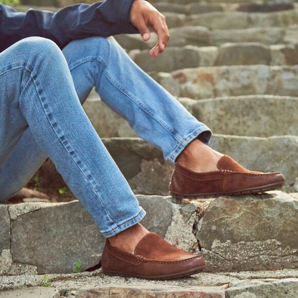BORN Shoes | Men's Driving Loafers Mocassins Allan color Natural size 10 - Picture 8 of 8